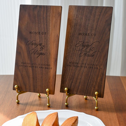 Personalised Home Sign – Signature Keepsake Singapore