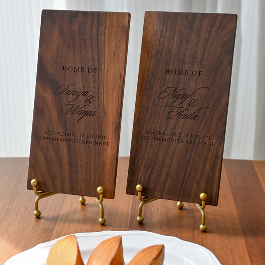 Personalised Home Sign – Signature Keepsake Singapore