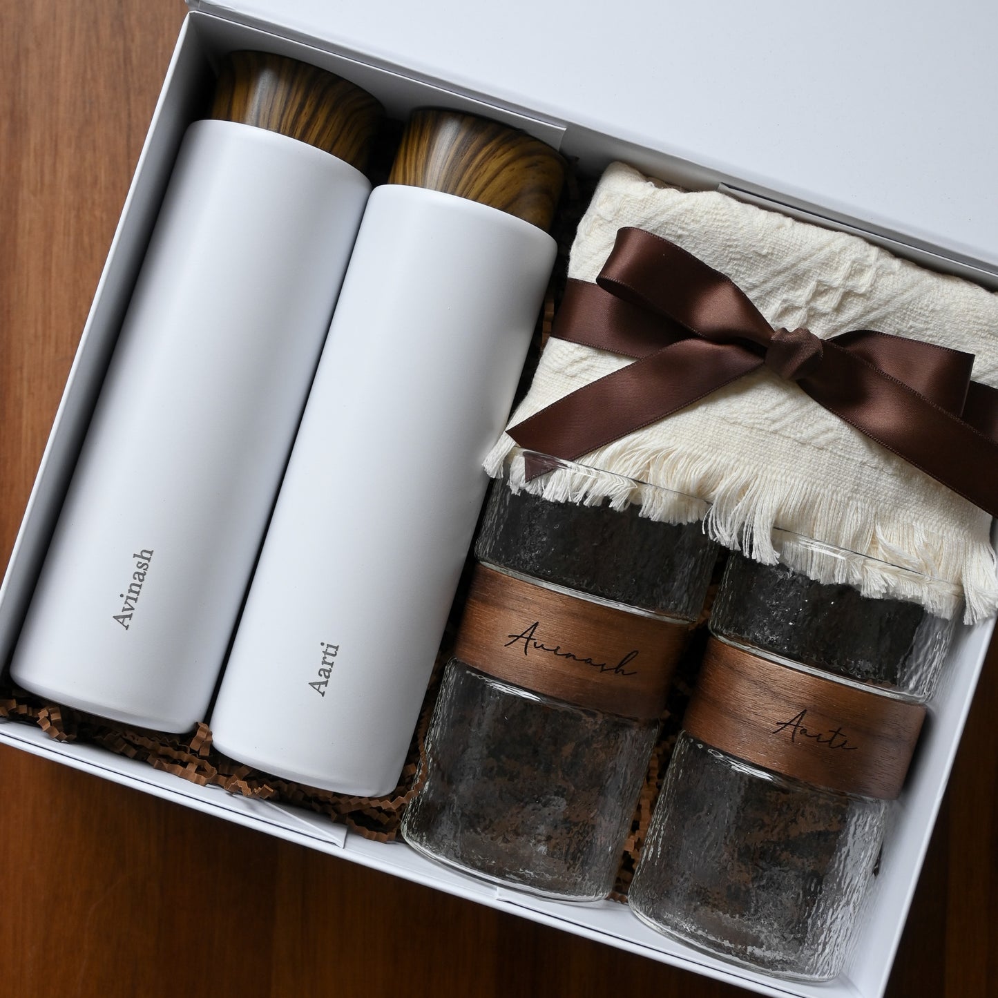 Personalised Housewarming/Wedding Couple Gift Set - Eternal Promise Singapore