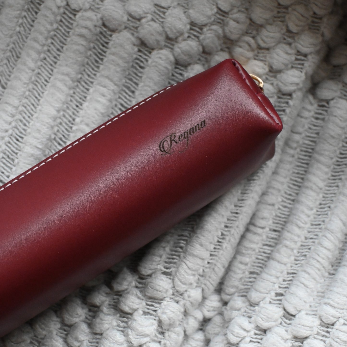 Personalised Pencil Case (Black/Wine Red) Singapore