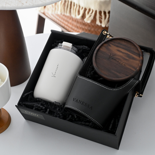 Personalised Luxe Coffee Essentials Gift Set II Singapore