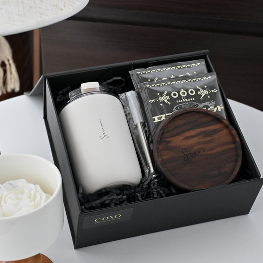 Personalised Luxe Coffee Essentials Gift Set I Singapore