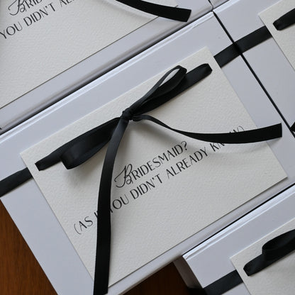 Personalised Black & White Gift Box Singapore