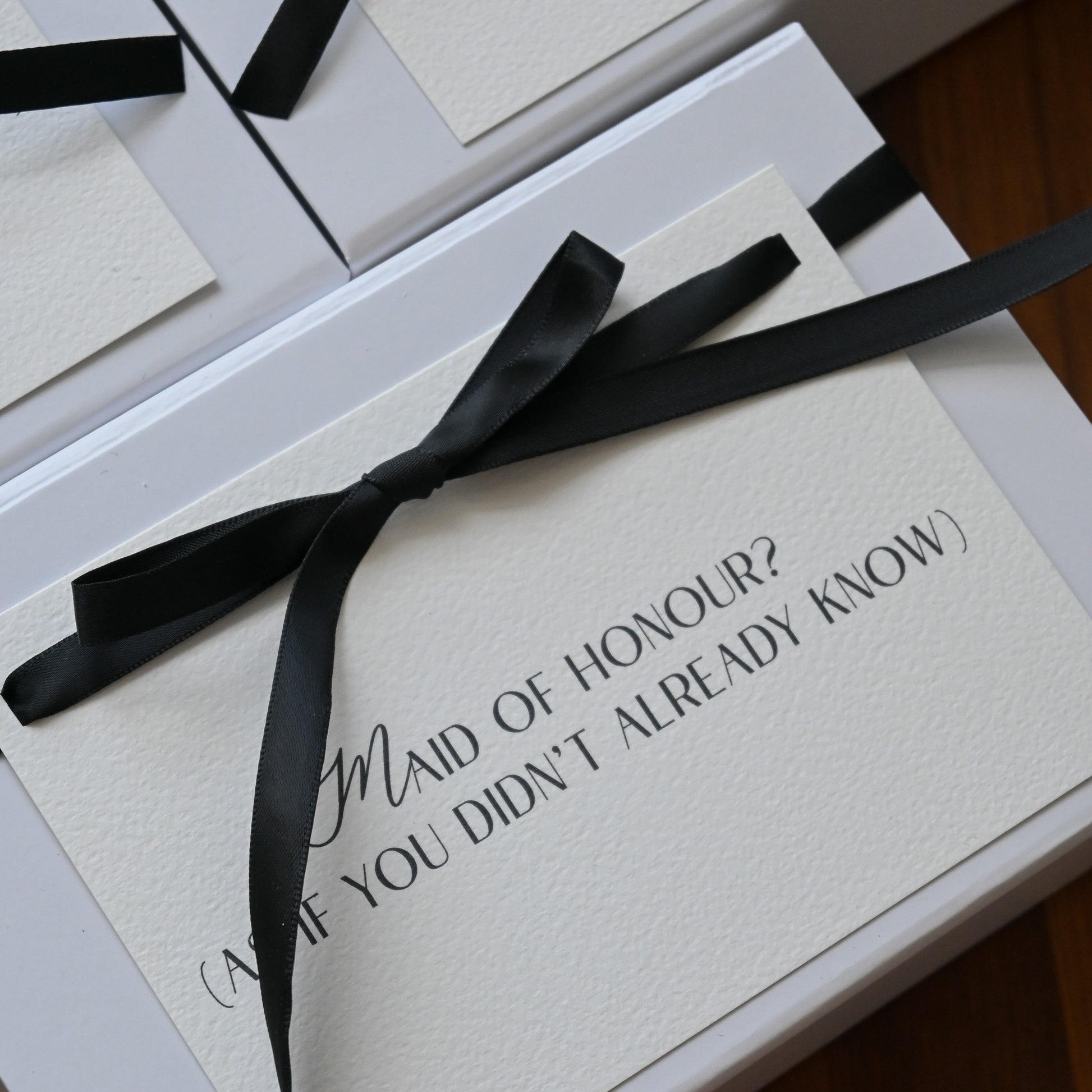 Personalised Black & White Gift Box Singapore