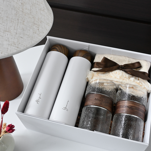 Personalised Housewarming/Wedding Couple Gift Set - Eternal Promise Singapore
