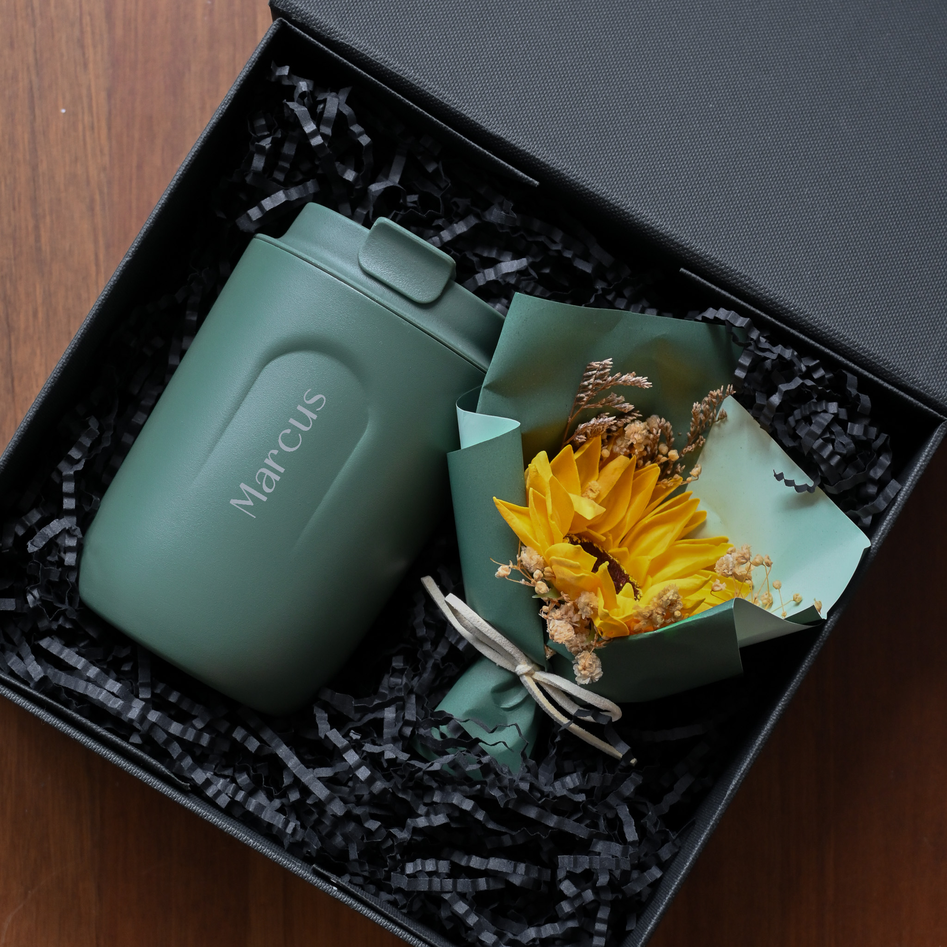 Personalised Sunflower Graduation Gift Set II Singapore
