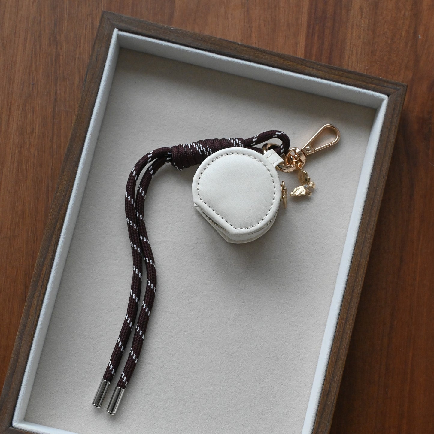 Cocoa Flutter | Jewellery Pouch Bag Charm Singapore