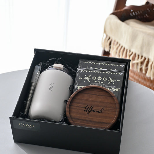 Personalised Luxe Coffee Essentials Gift Set I Singapore