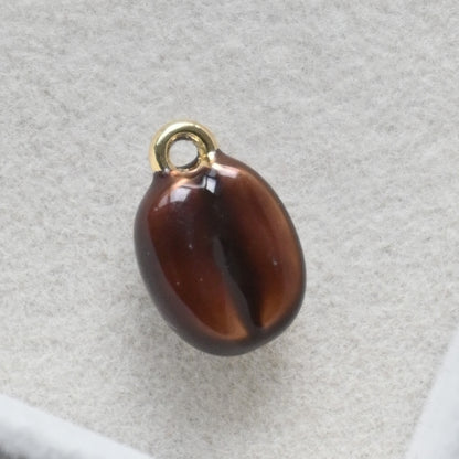 Coffee Bean Charm (Gold)