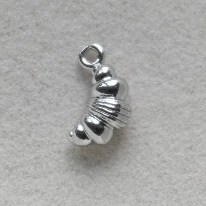 Croissant Charm (Silver)