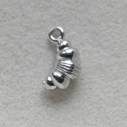 Croissant Charm (Silver)