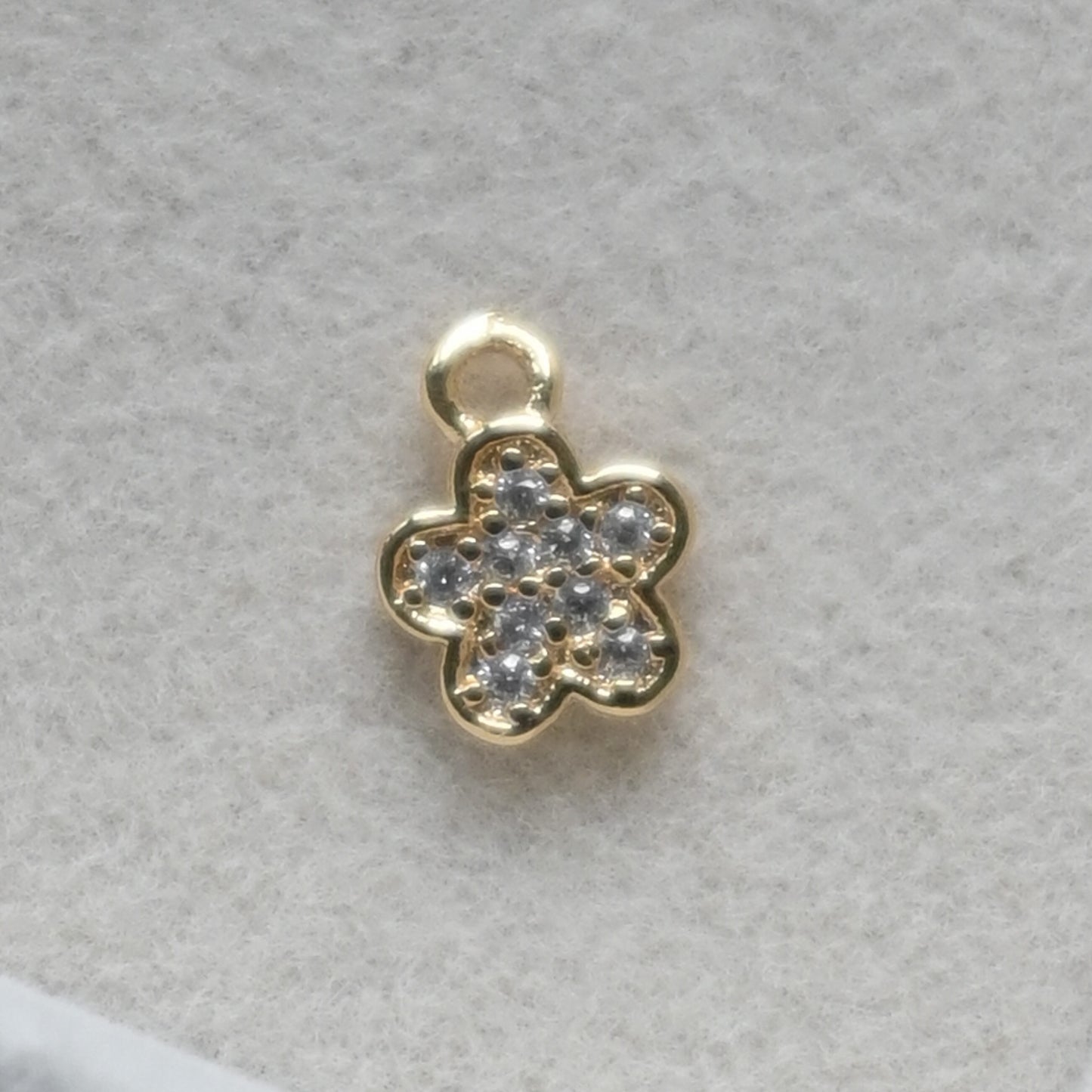 Plum Flower Charm (Gold)