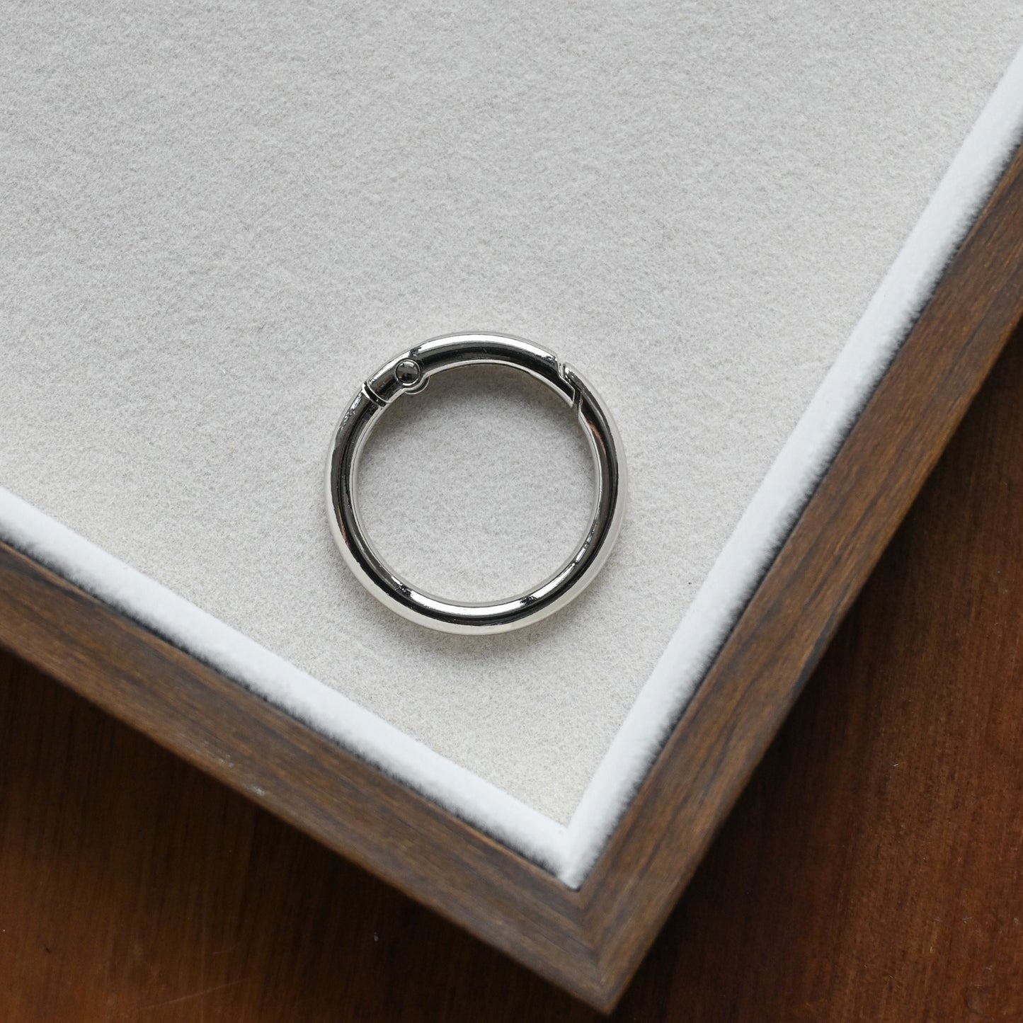 Round Silver Clasp