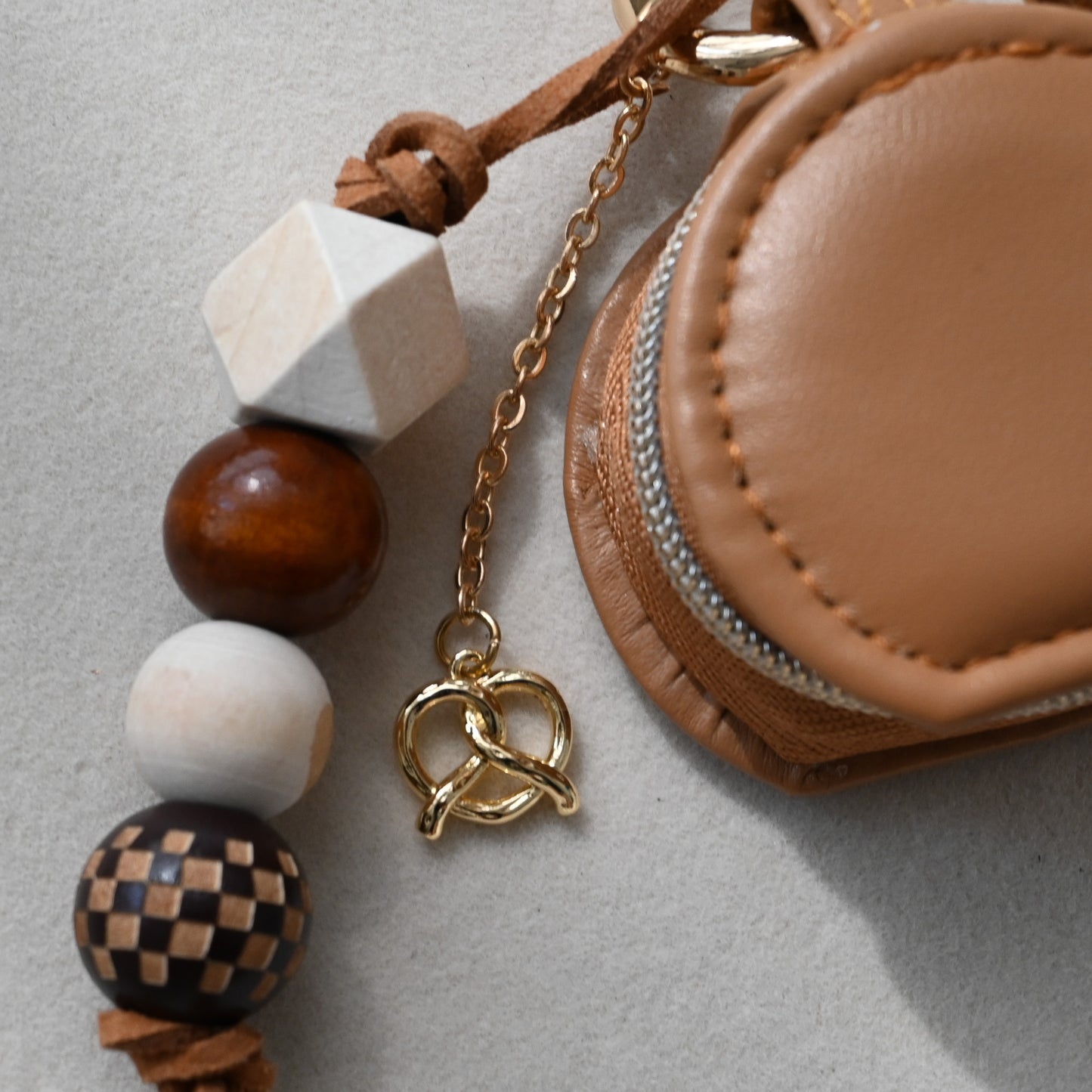 Caramel Knot | Jewellery Pouch Bag Charm Singapore