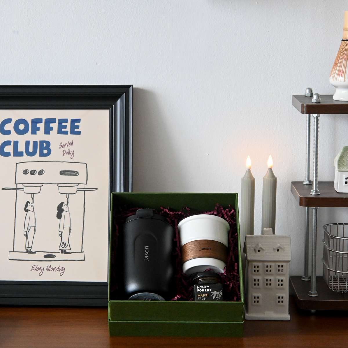 Personalised Slow Brew Gift Set Christmas Singapore