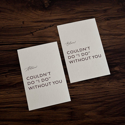 Personalised Greeting Card (Rosy)