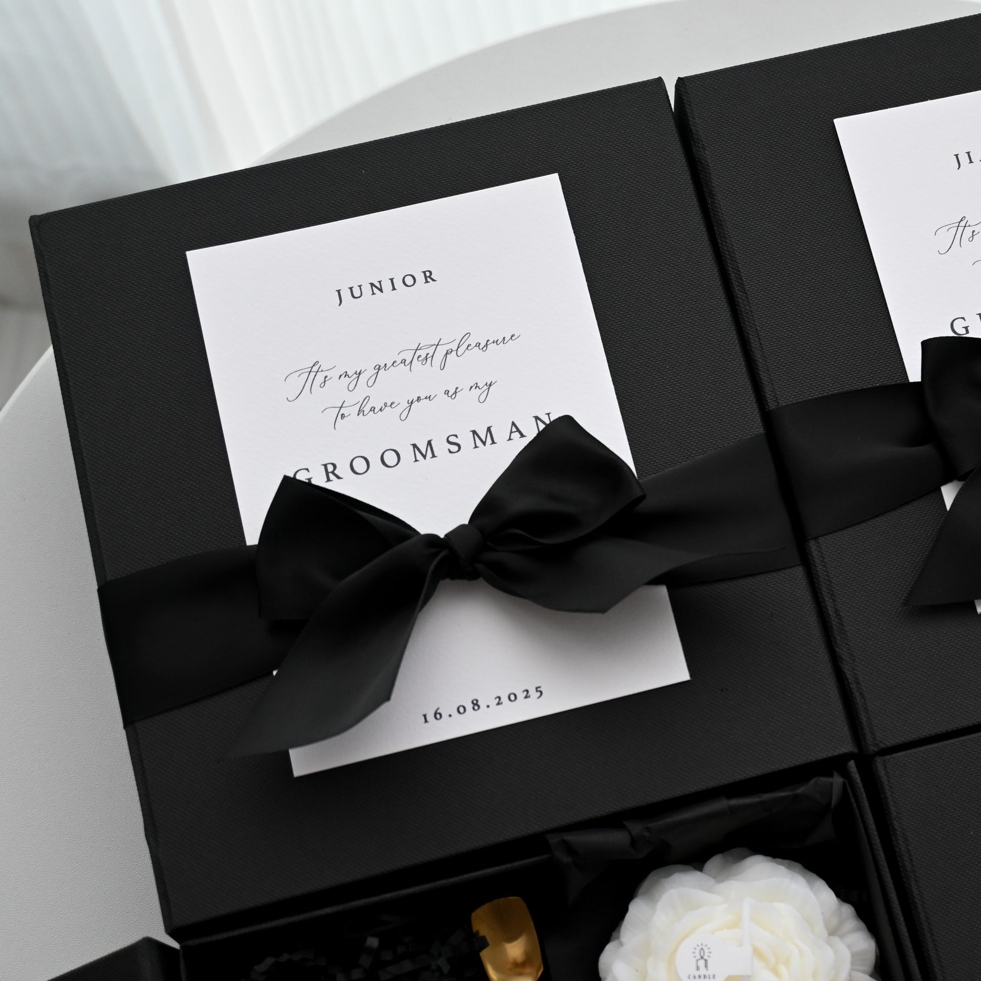 Personalised Groomsmen Gift Set - Warm Indulgence Singapore