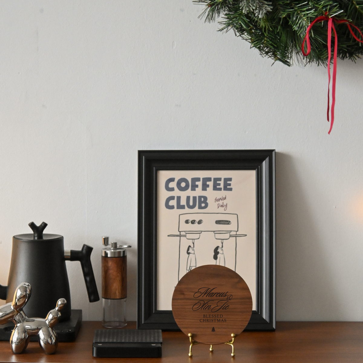 Personalised Christmas Home Sign Singapore
