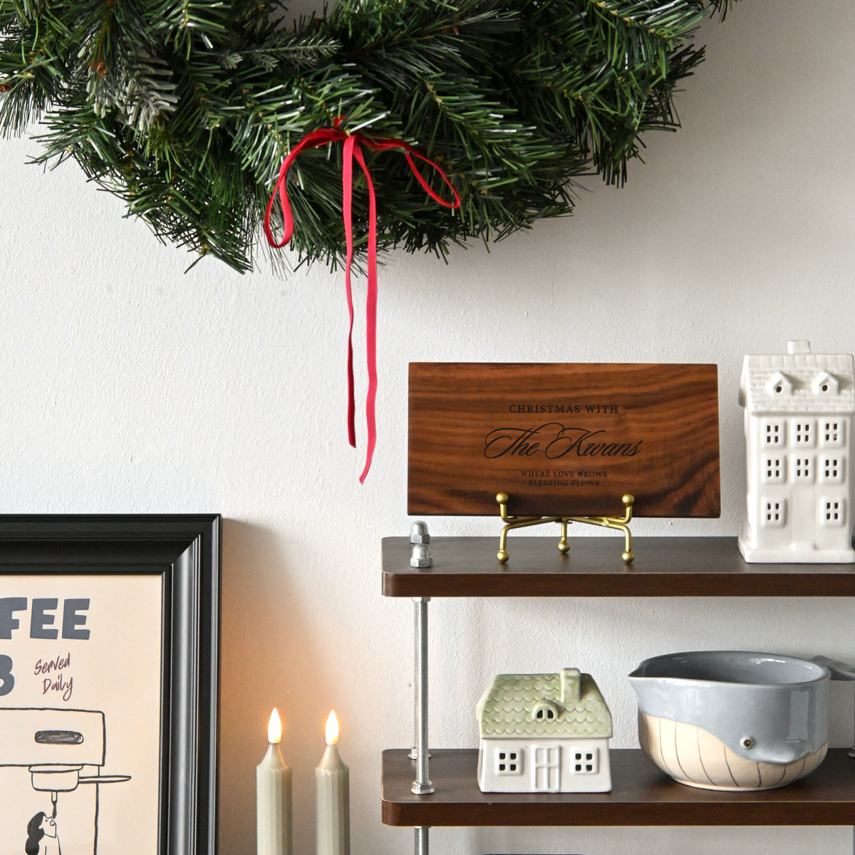 Personalised Christmas Home Sign Singapore