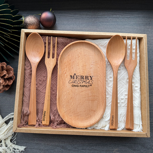 Personalised Engraved Homeware Couple Christmas Gift Singapore