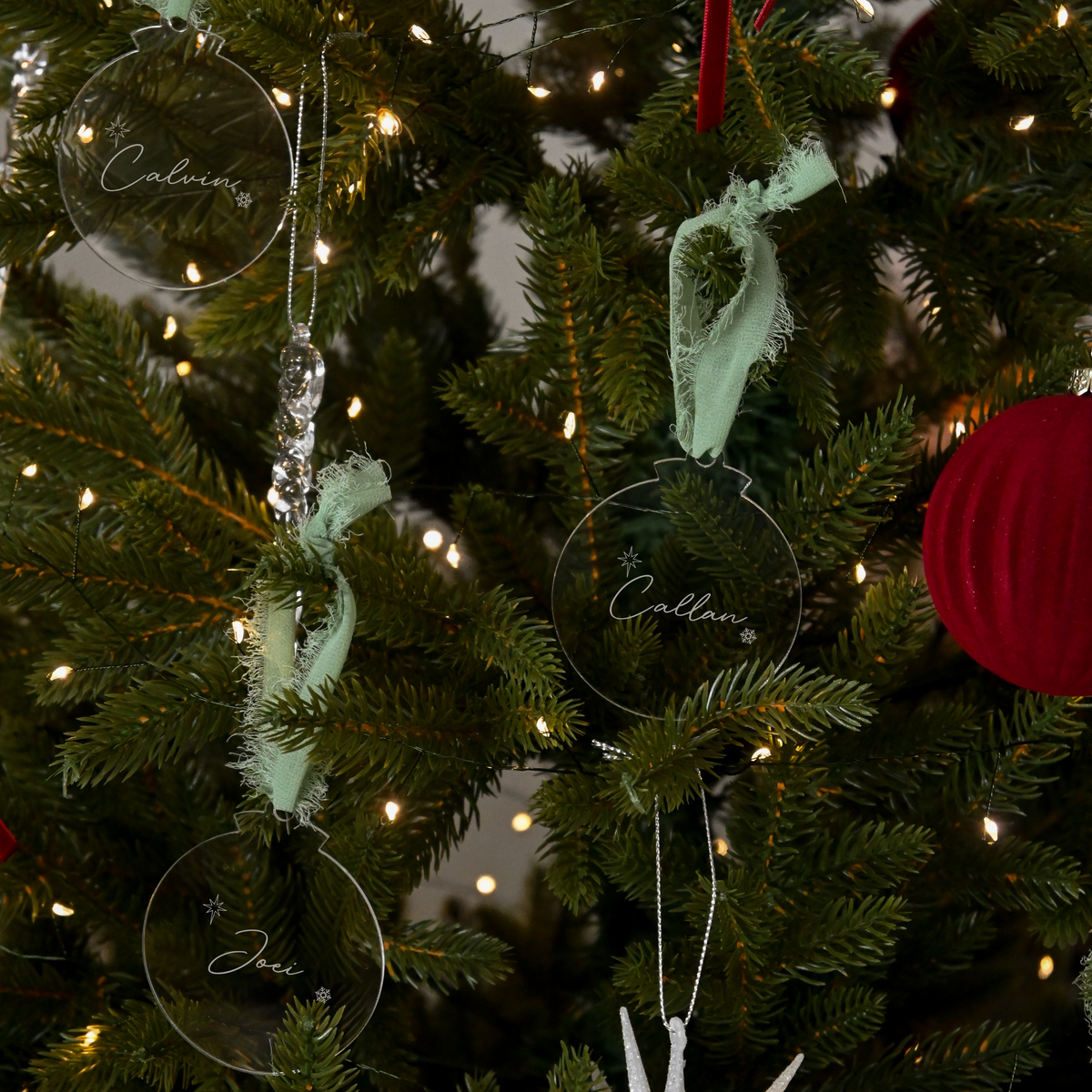 Personalised Bauble Christmas Ornament Singapore