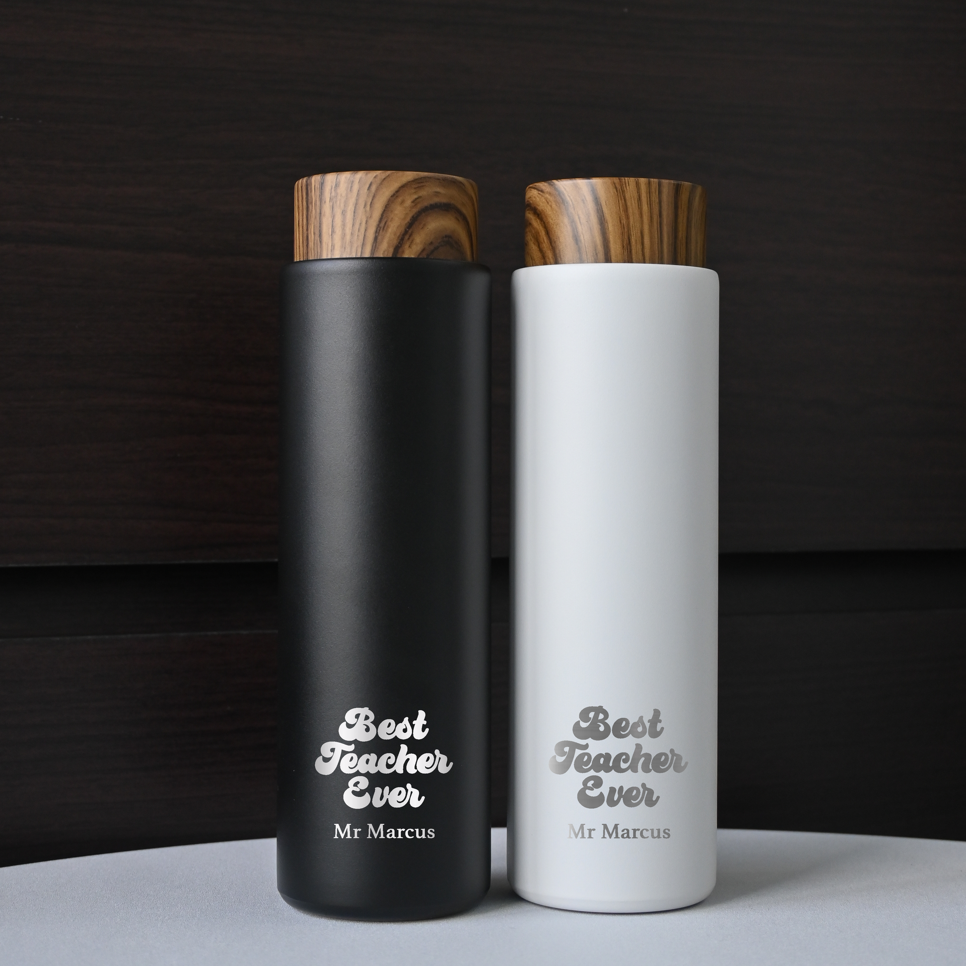 Personalised Engraved Teachers' Day Thermos (Best Teacher Ever) Singapore