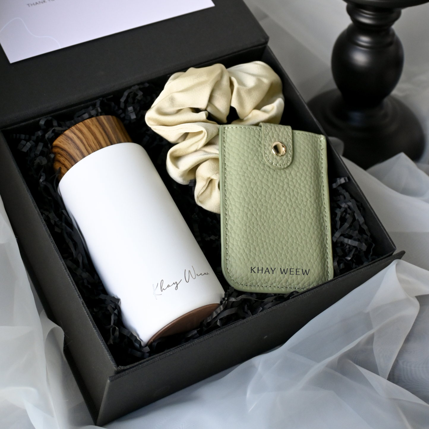 Personalised For Her Gift Set - Joy (White & Green) Singapore