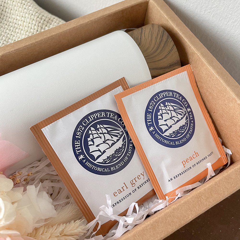 Personalised Tea Brew Thermos Gift Singapore Set