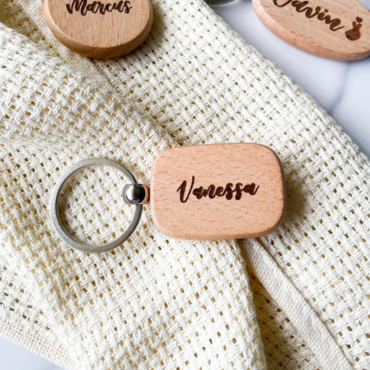 personalised engrave keychain